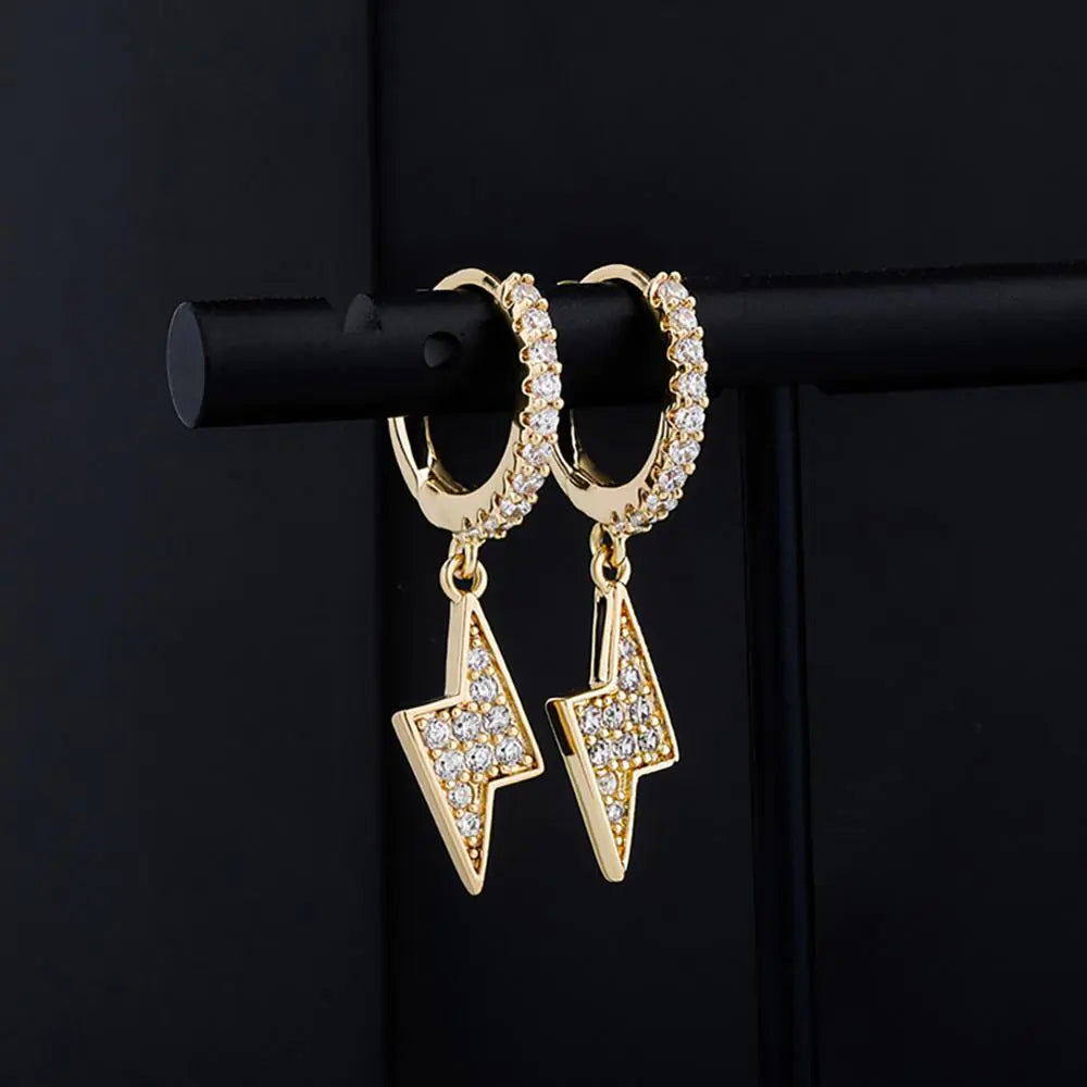 Lightning Dangling Earrings